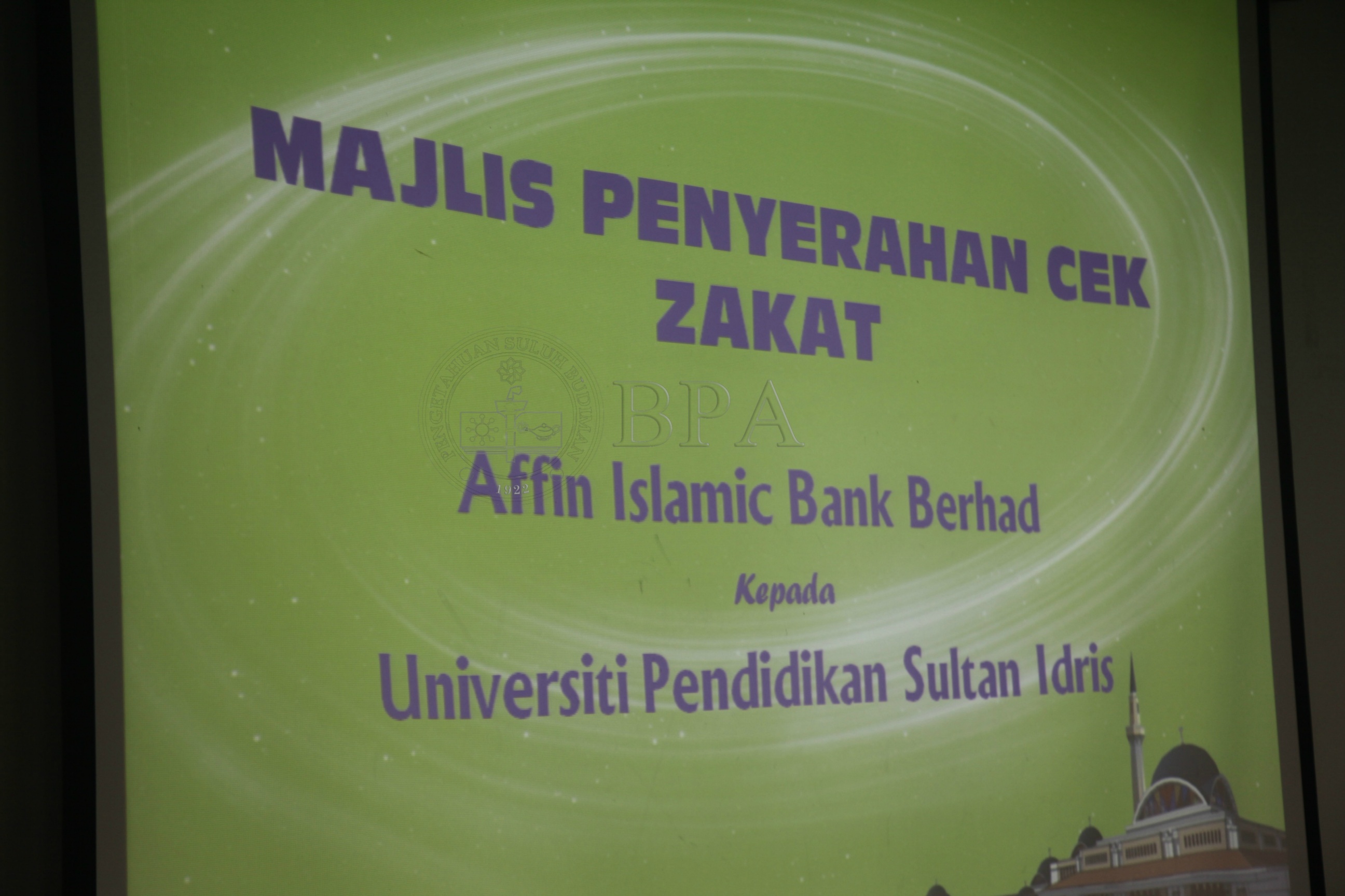 22 6 2012 Pemberian Zakat Dari Affin Bank